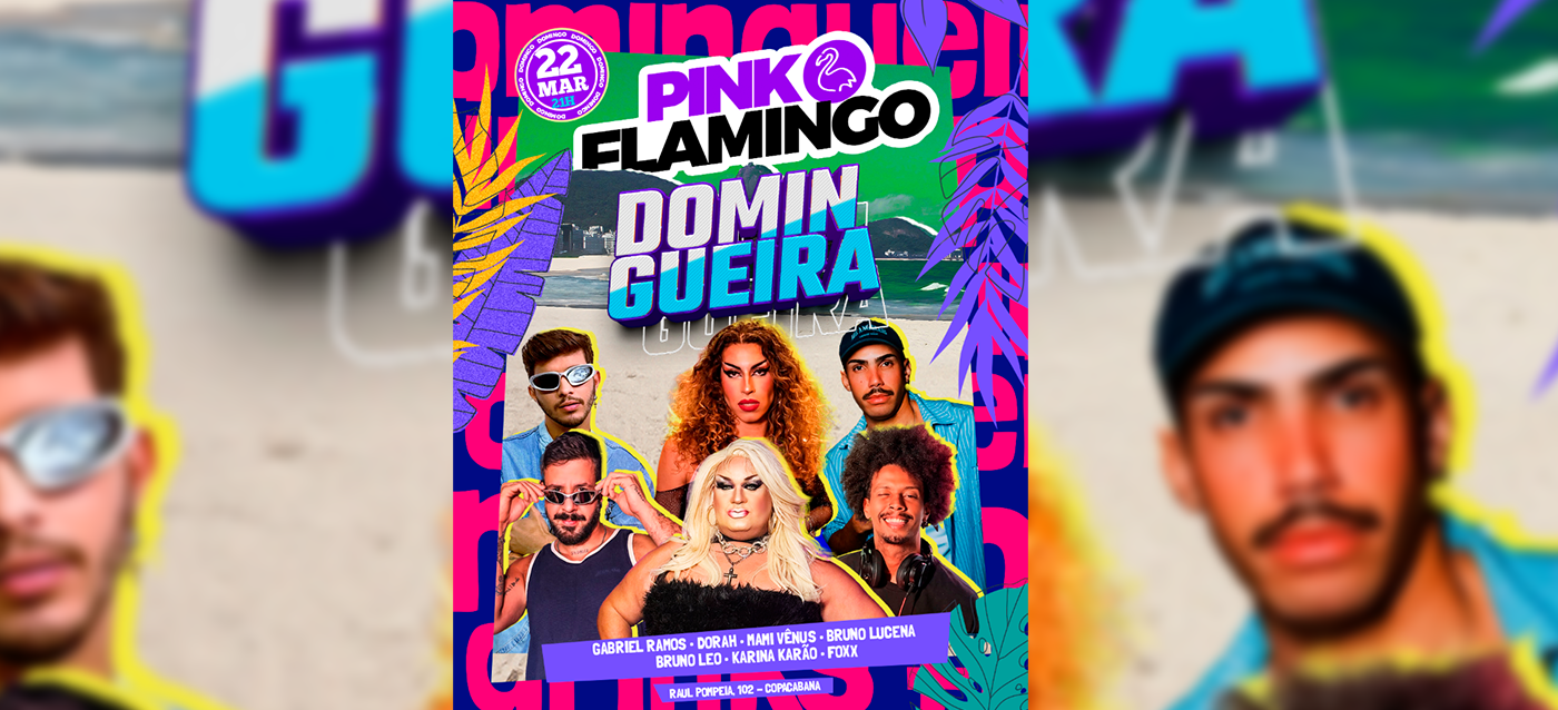 Pink Flamingo |Domingueira  - 22 de Março - 21h - Rio de Janeiro, RJ