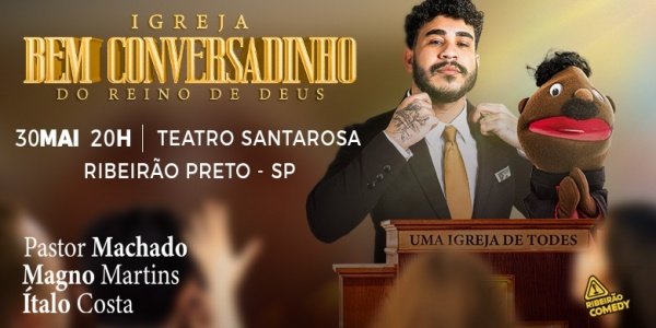Imagem do evento PASTOR MACHADO em RIBEIRÃO PRETO