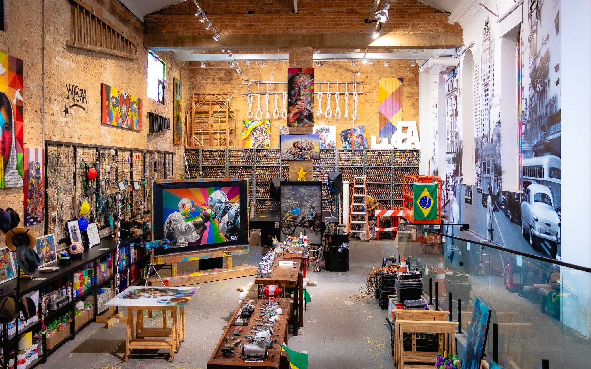 Itu + FAMA Museu | História, Arte e o Ateliê de Eduardo Kobra em um dia