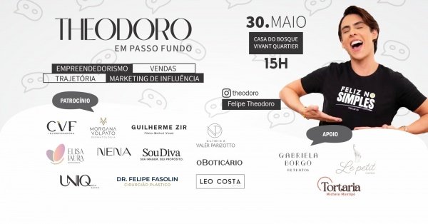 Imagem do evento Bate papo com Theo