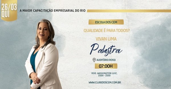 Qualidade é para todos?