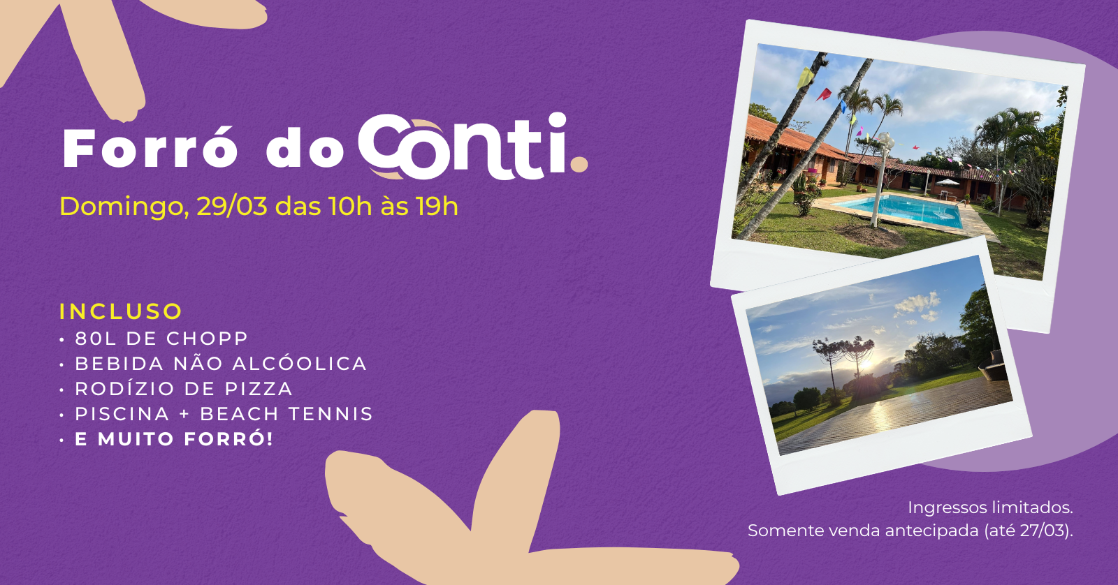 Festa do Conti | 1 ano + Reinauguração - Florianópolis, SC