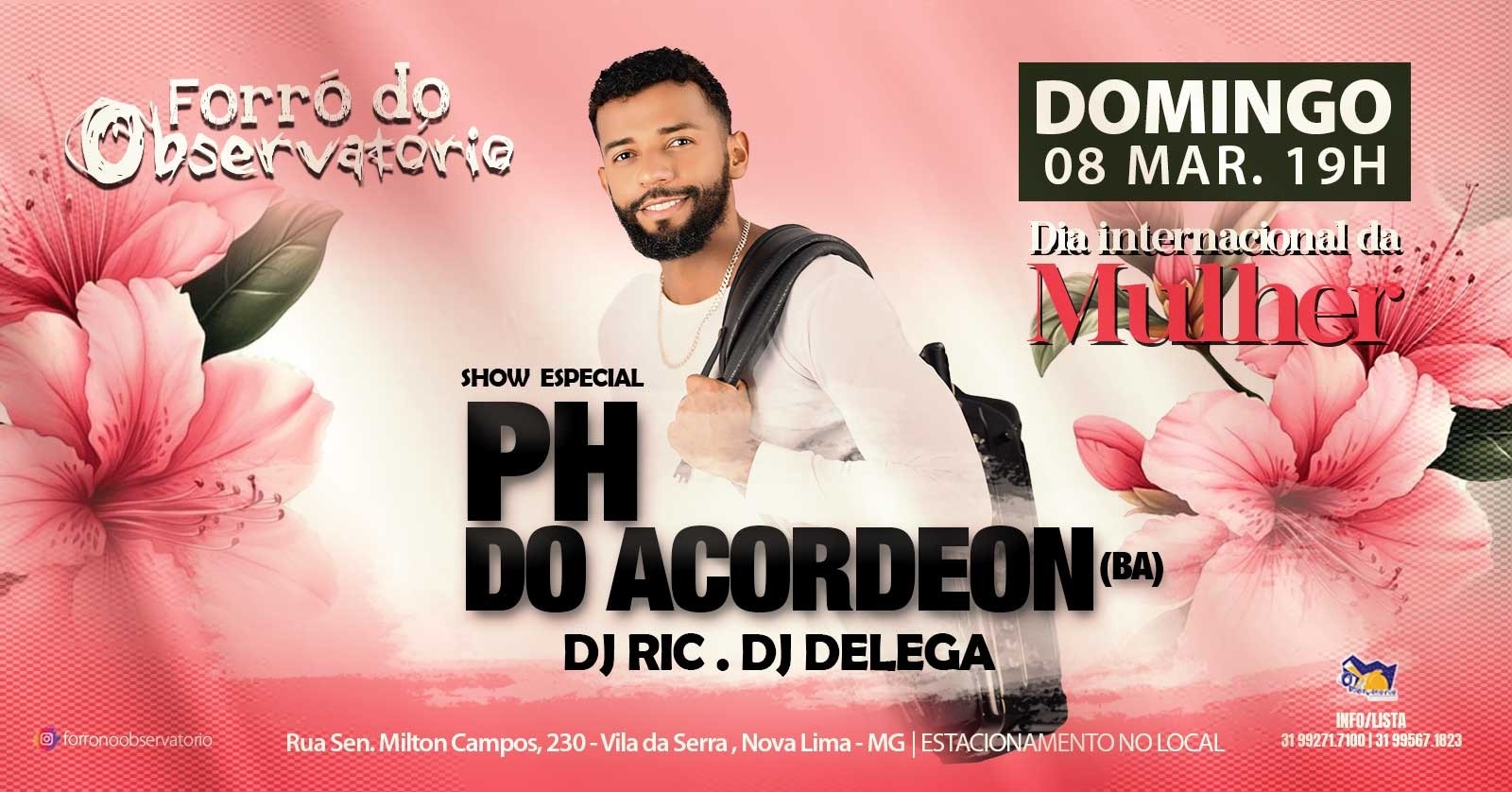 DOMINGO ✢ PH DO ACORDEON ✢ SHOW ESPECIAL - Nova Lima, MG