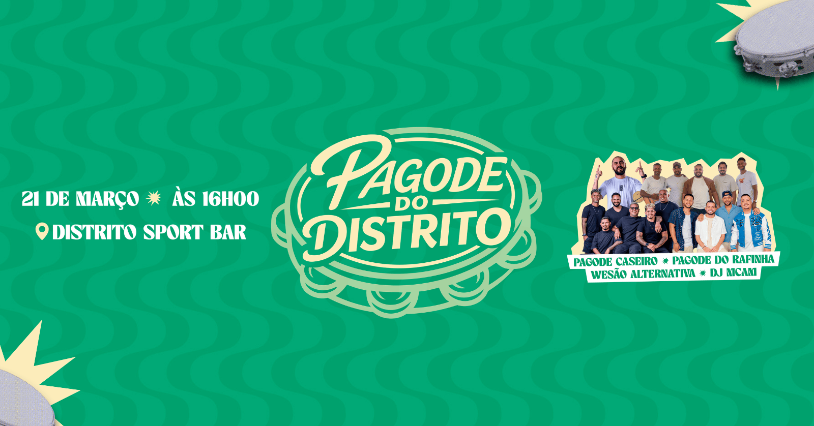 Pagode do Distrito - Maceió, AL