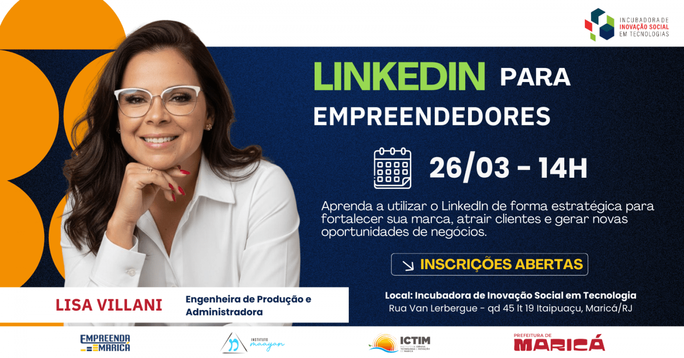 LinkedIn para Empreendedores - Empreenda Maricá