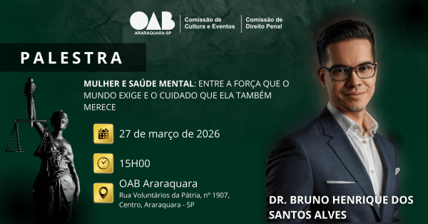 Imagem do evento MULHER E SAÚDE MENTAL: ENTRE A FORÇA QUE O MUNDO EXIGE E O CUIDADO QUE ELA TAMBÉM MERECE