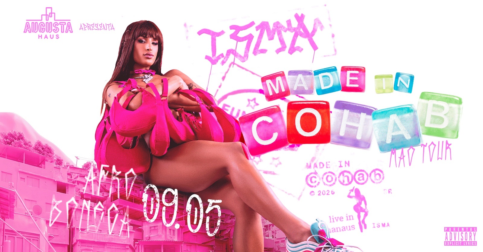 ISMA apresenta MADE IN COHAB | 09MAI - Manaus, AM