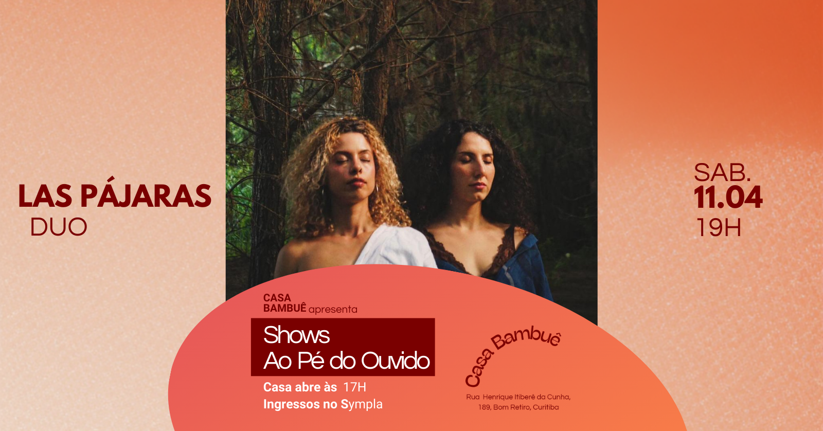 Shows Ao Pé do Ouvido | Las Pájaras