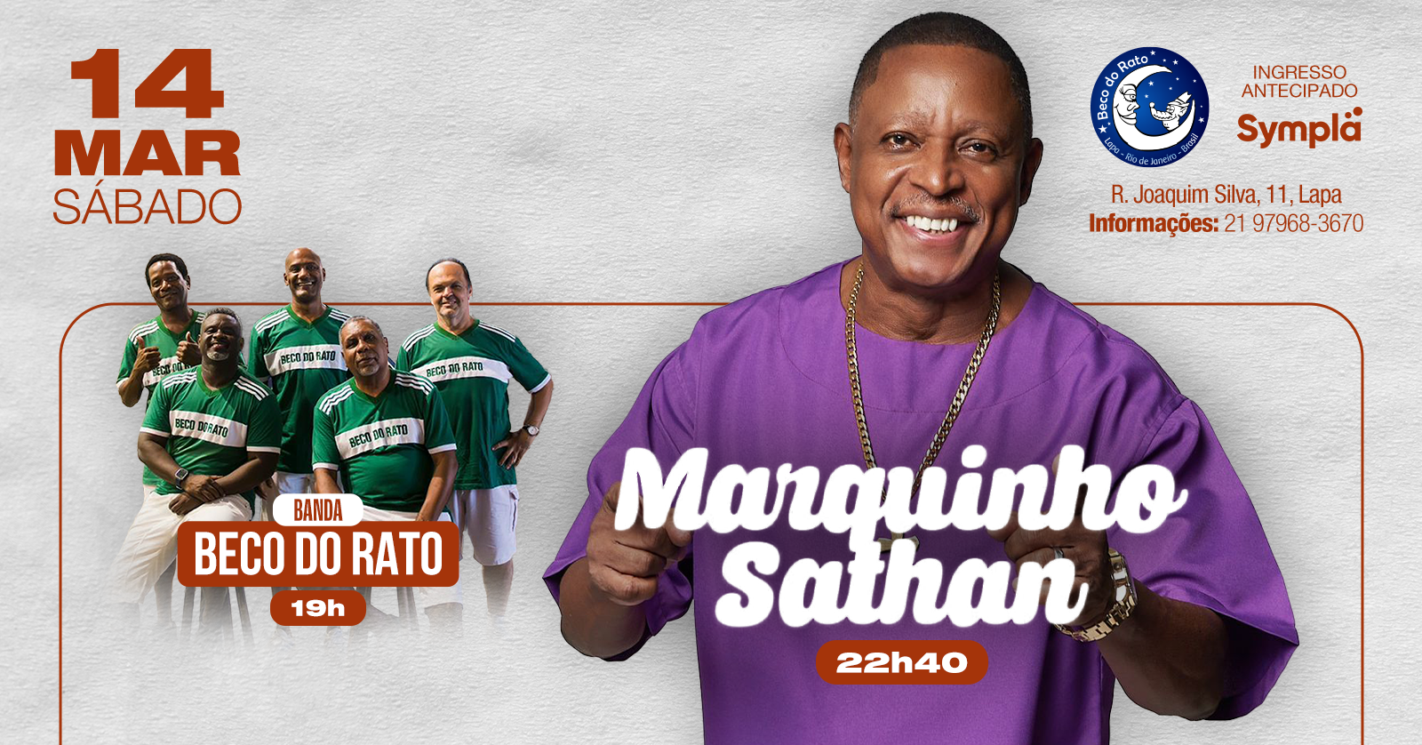 Marquinho Sathan - Rio de Janeiro, RJ