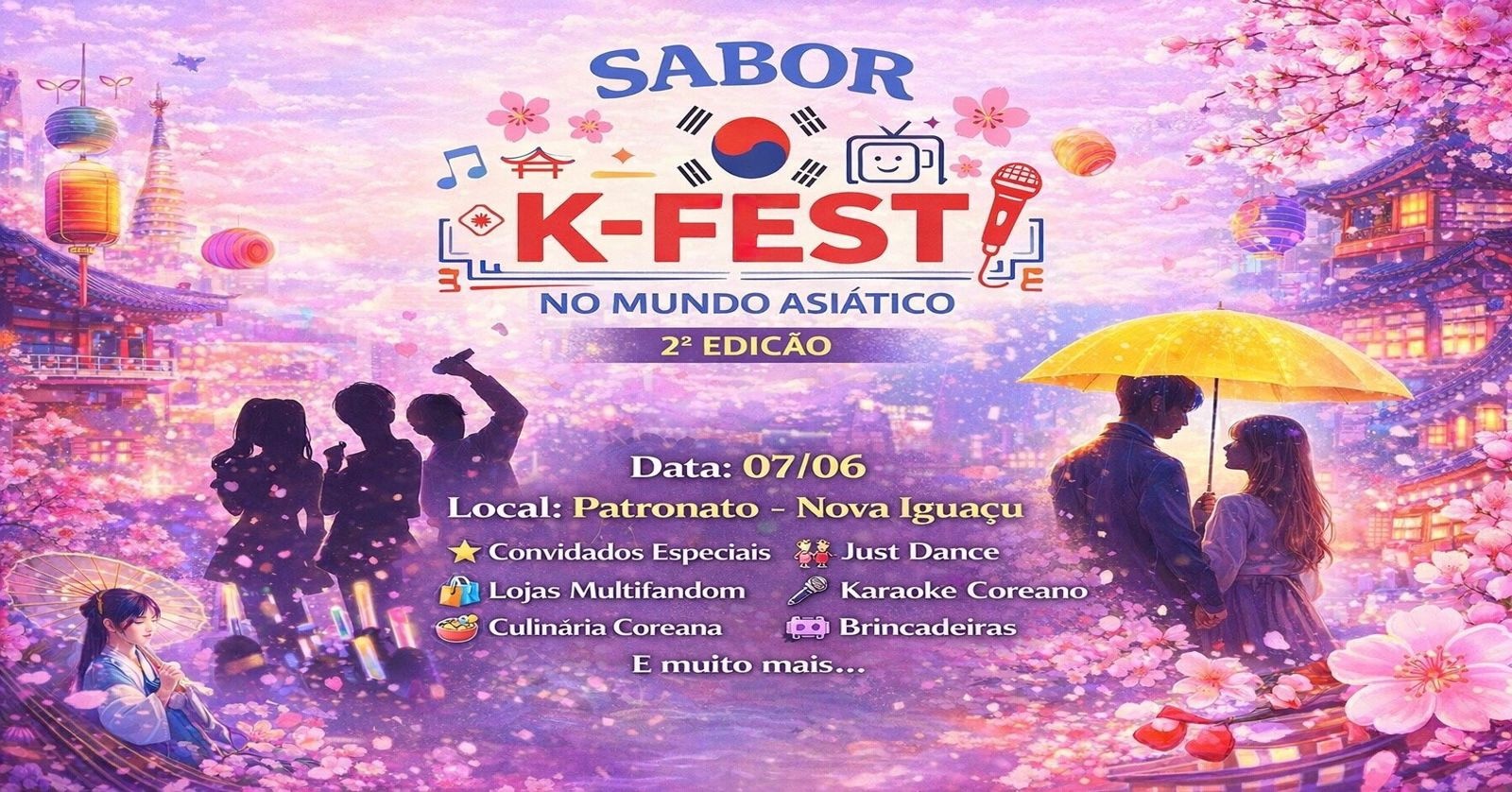 Sabor Kfest - No Mundo Asiático - Nova Iguaçu, RJ