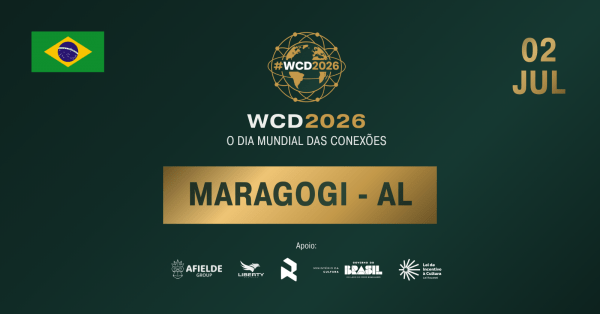 Imagem do evento WCD 2026 Maragogi - AL | O Dia Mundial das Conexões