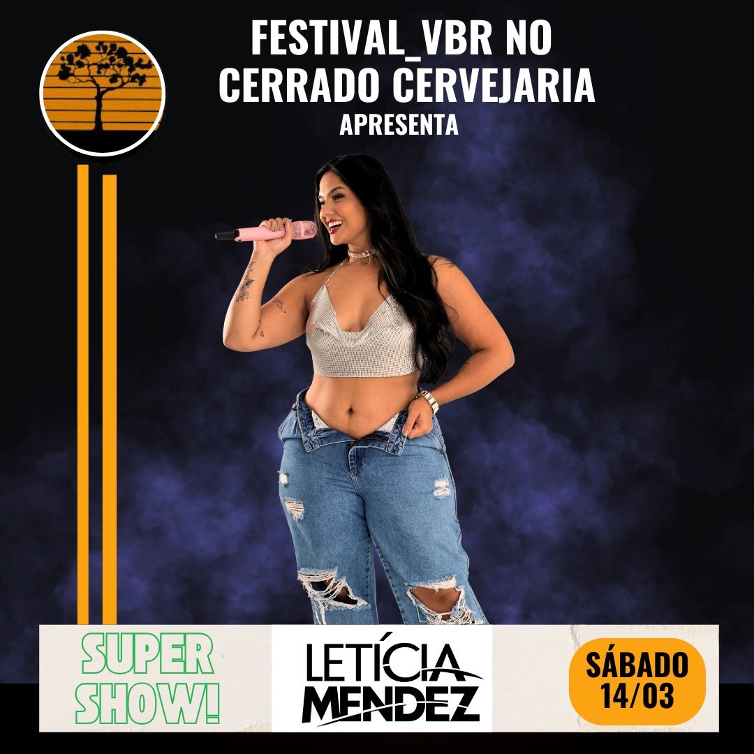 Leticia Mendez no Cerrado Cervejaria - Goiânia, GO