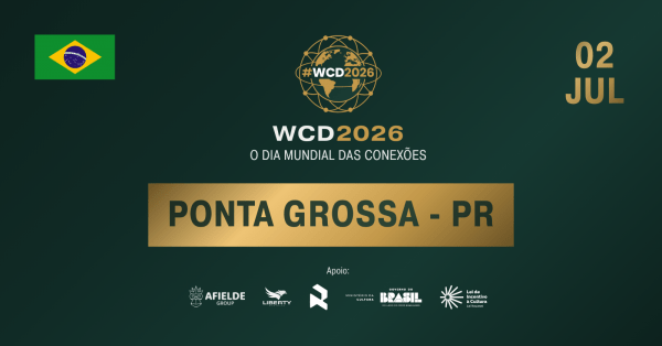 Imagem do evento WCD 2026 Ponta Grossa - PR | O Dia Mundial das Conexões