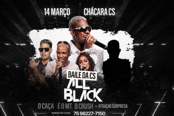 Imagem do evento BAILE DA CS ALL BLACK