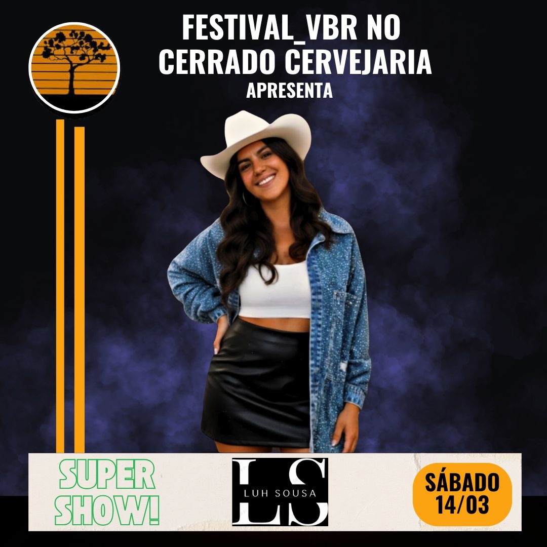 Luh Sousa no Cerrado Cervejaria - Goiânia, GO