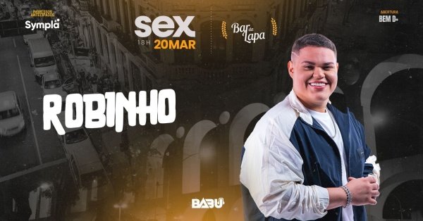 ROBINHO NO BAR DA LAPA