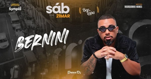 BERNINI NO BAR DA LAPA