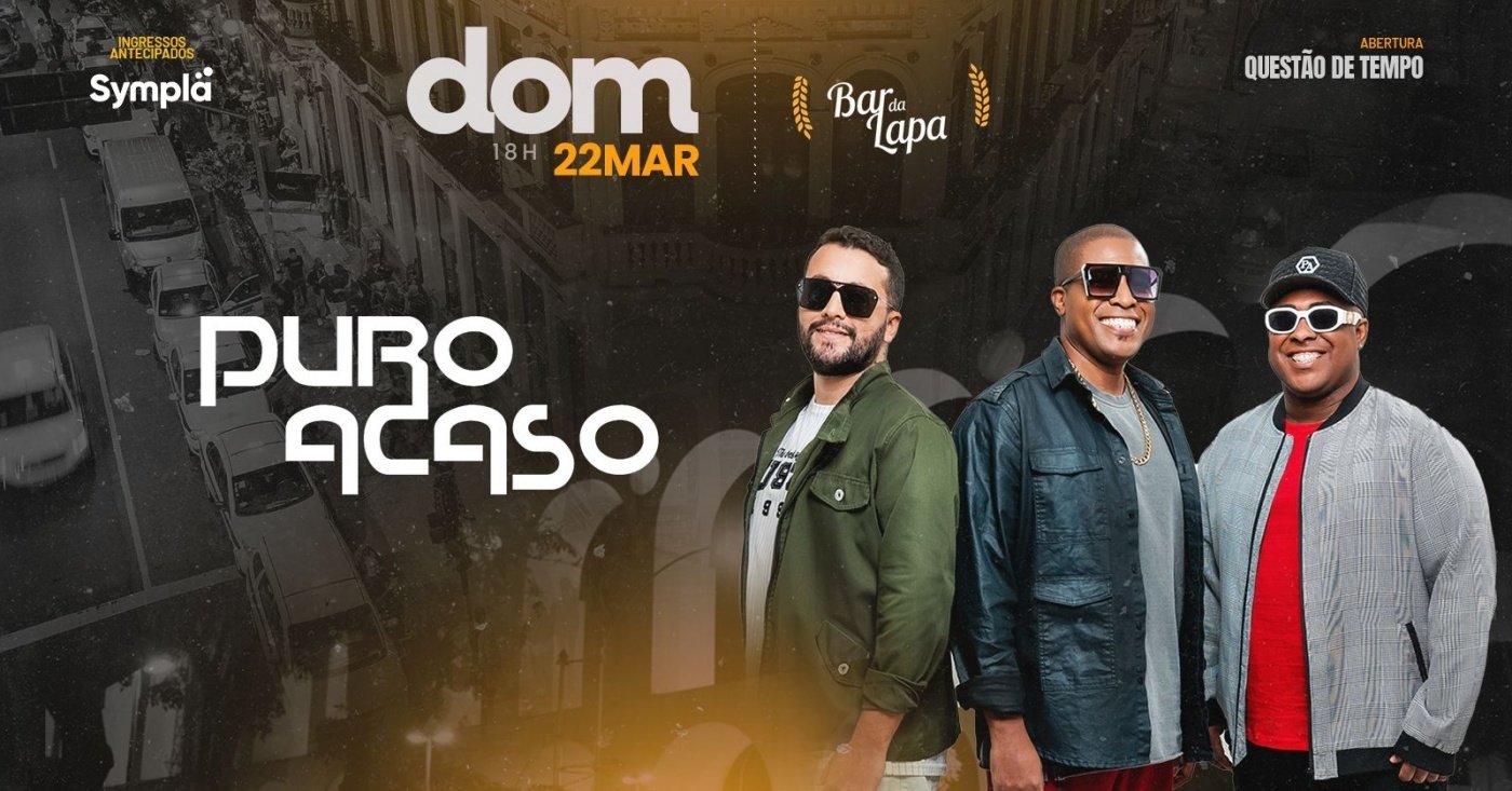 PURO ACASO NO BAR DA LAPA