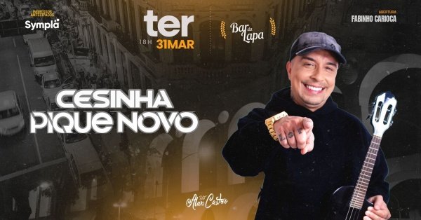 CESINHA NO BAR DA LAPA