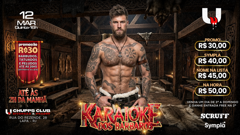 K@R@IOKE DOS BARBUDOS - Rio de Janeiro, RJ