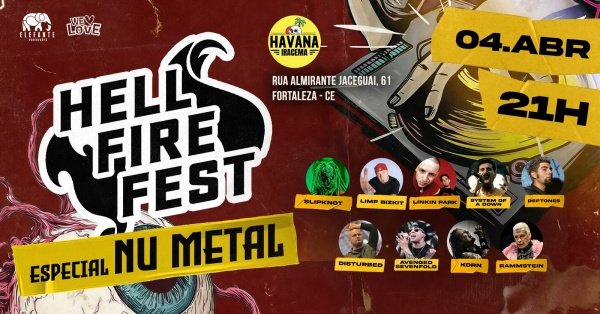 Imagem do evento Hell Fire Fest | Fortaleza / CE