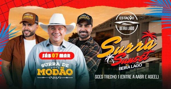 Imagem do evento Surra Sunset Beira Lago