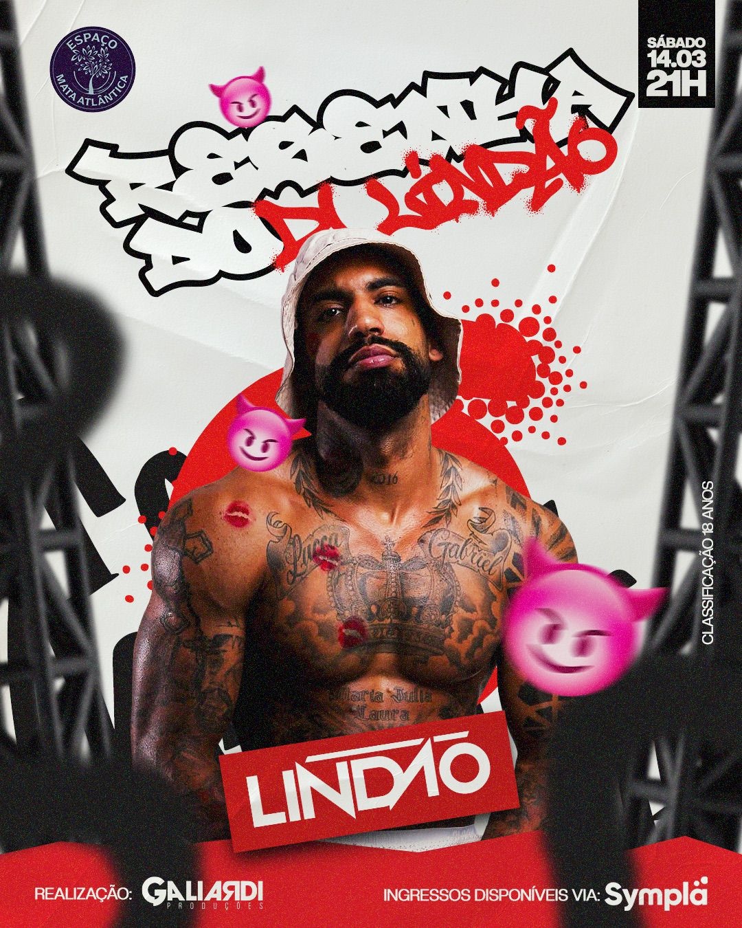 Resenha do Dj Lindão - Volta Redonda, RJ