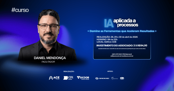 Imagem do evento Curso: IA aplicada a processos