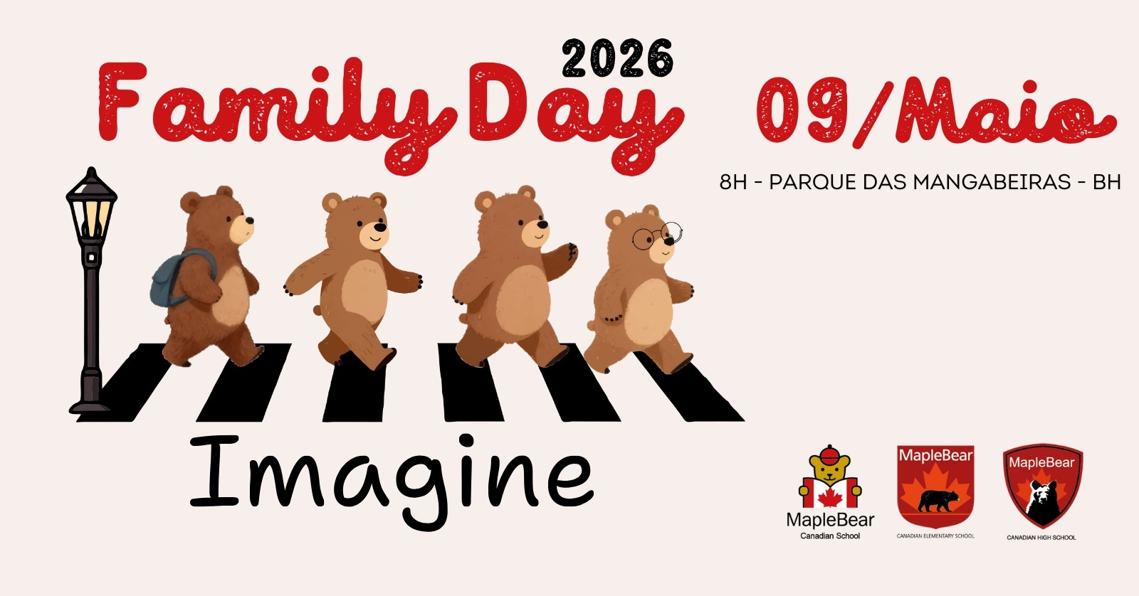 Family Day Maple Bear Belo Horizonte/Nova Lima 2026 - Belo Horizonte, MG