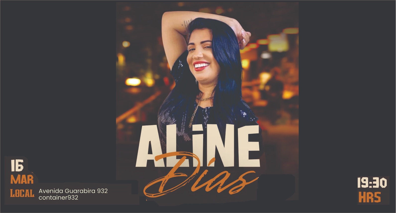 16/03| Ressaca com Aline Dias | Container 932 - João Pessoa, PB