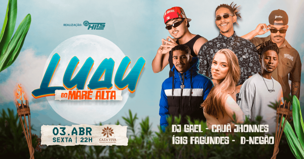 Imagem do evento LUAU DO MARÉ ALTA