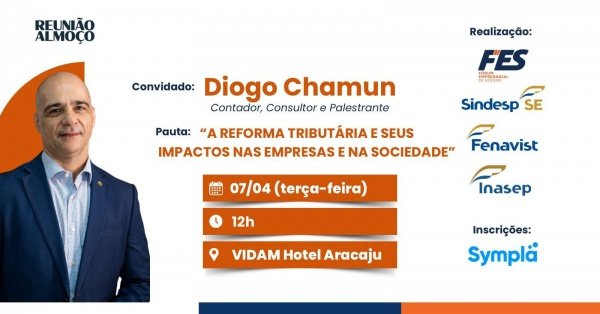 Imagem do evento REUNIÃO ALMOÇO - FÓRUM EMPRESARIAL DE SERGIPE