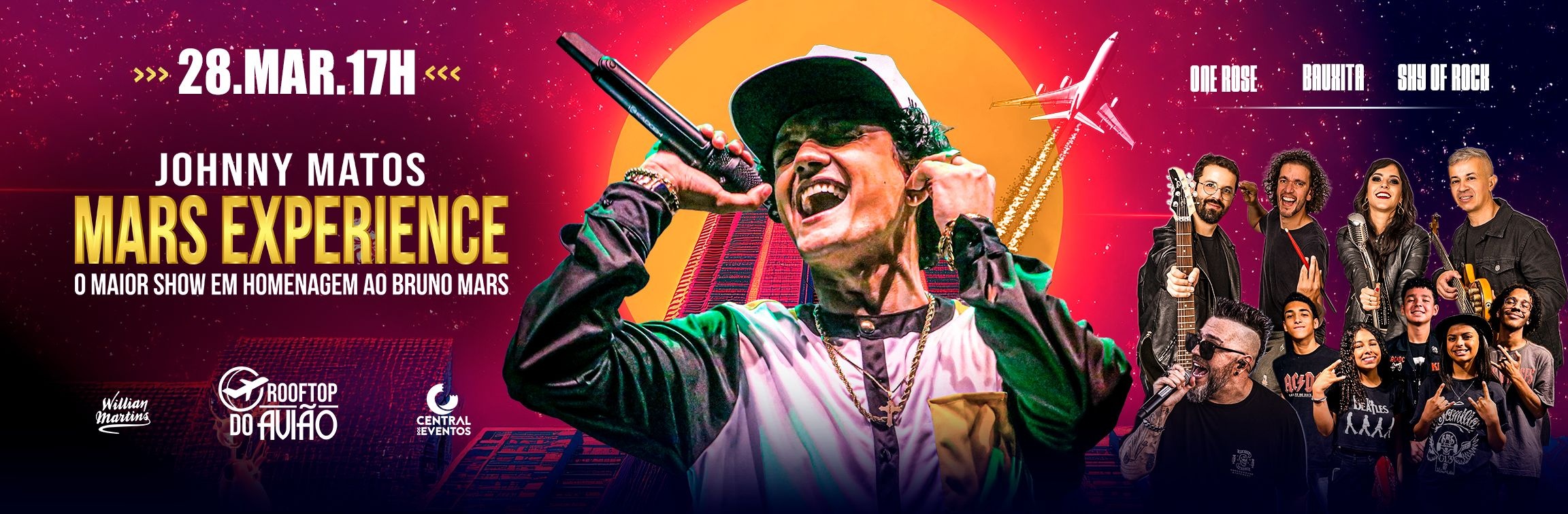 JOHNNY MATOS MARS EXPERIENCE no Shopping do Avião | 28/03 - Contagem, MG