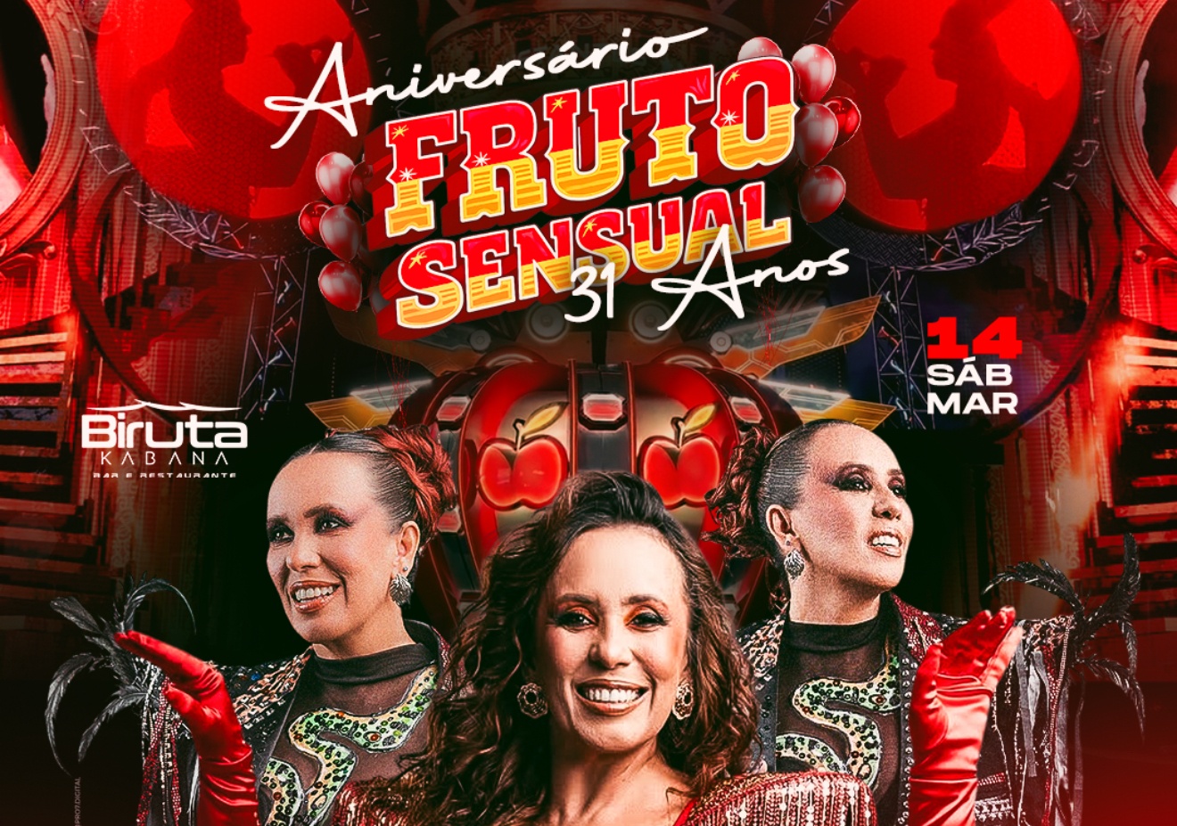 ANIVERSÁRIO 31 ANOS FRUTO SENSUAL AÇAÍ BIRUTA - Belém, PA