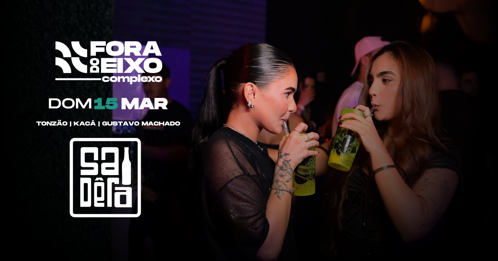 TONZÃO na SAIDÊRA do CPX (Domingo 15/03) - Brasília, DF