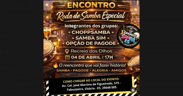 Imagem do evento Grandes do Samba ES
