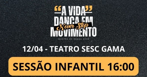 Imagem do evento Mostra de Dança 2026 - A vida dança em movimento
