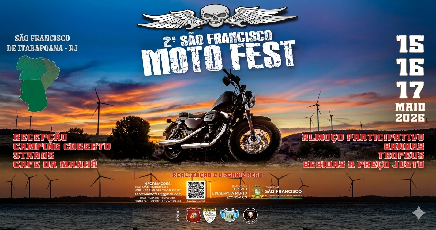 2° São Francisco Motofest em São Francisco de Itabapoana