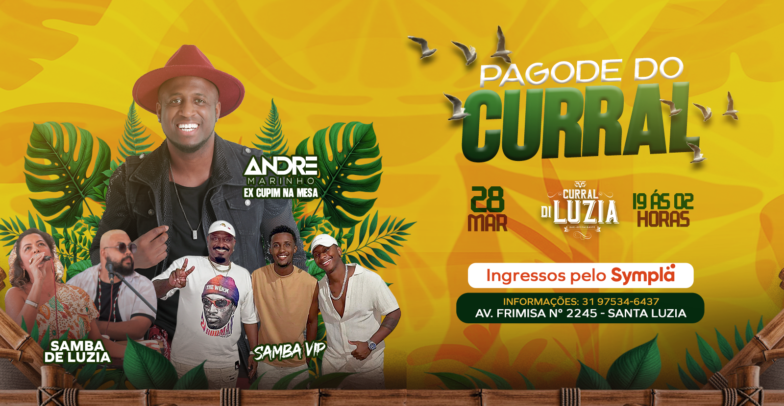 PAGODE DO CURRAL - ANDRÉ MARINHO - Santa Luzia, MG