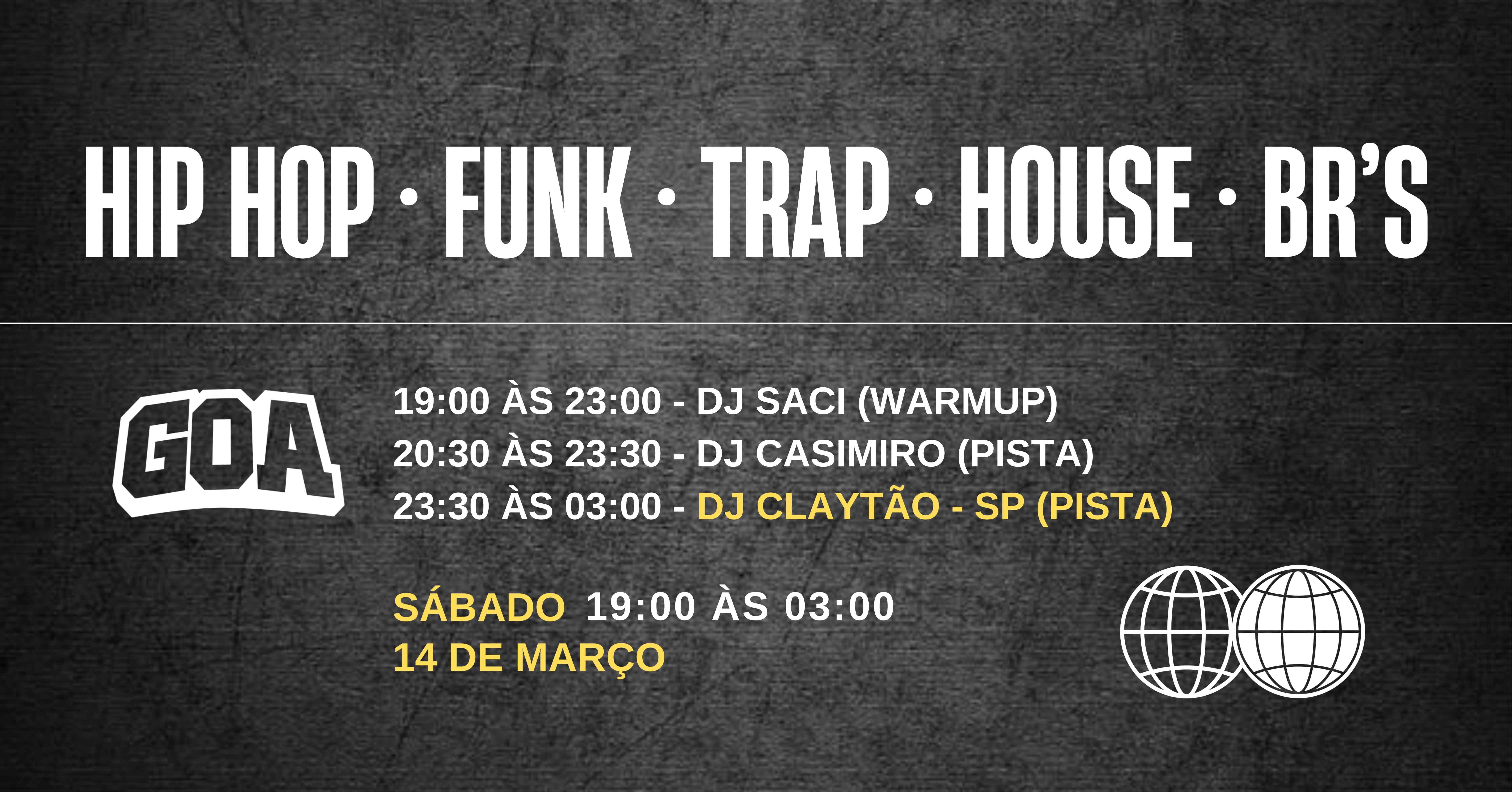 BAILE HIP HOP | FUNK | TRAP | HOUSE | BRS - GOA - Ribeirão Preto, SP