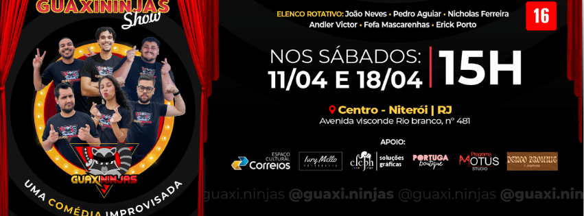 Guaxininjas show, Uma Comédia Improvisada!