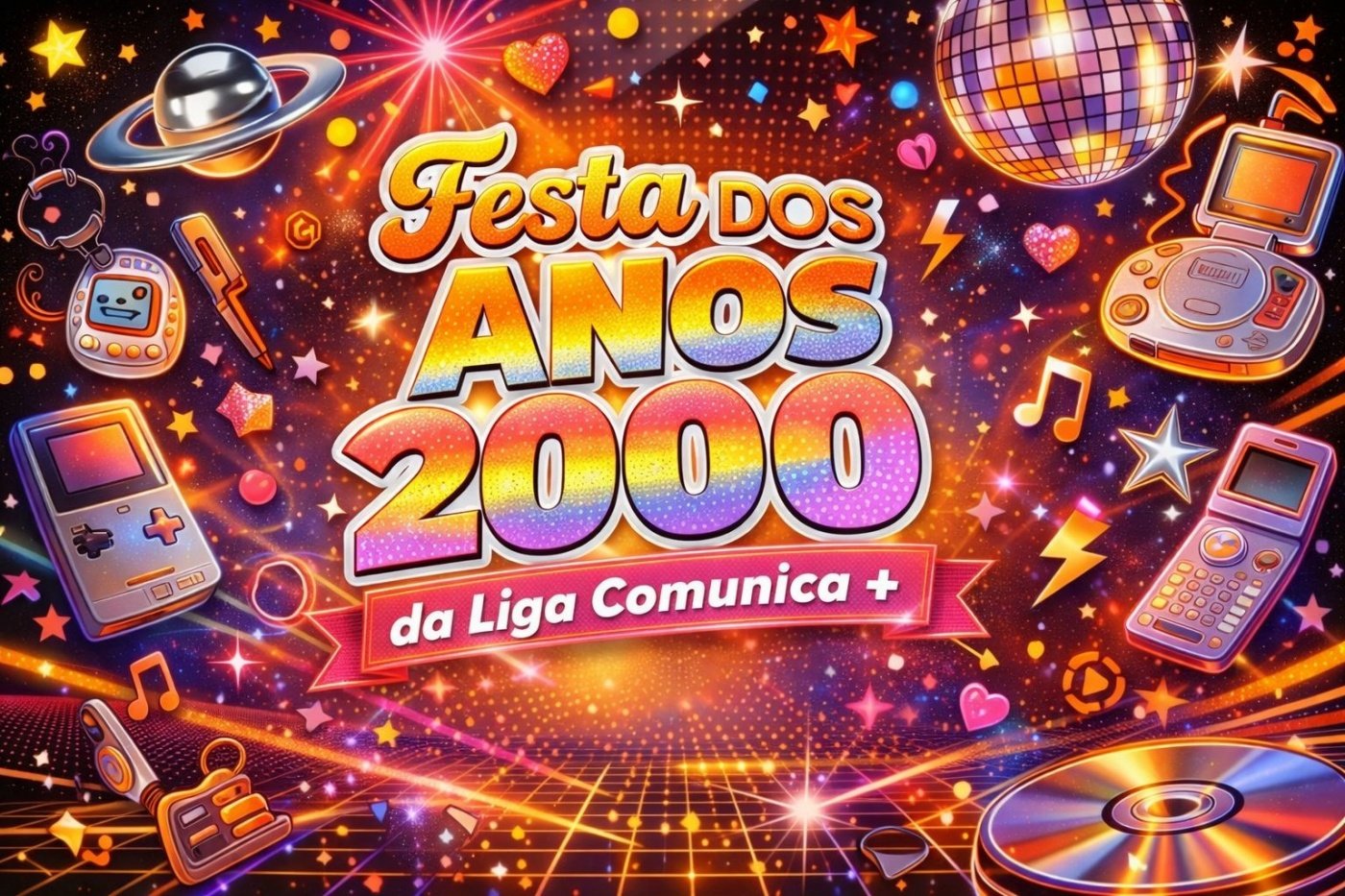 Festa Anos 2000 da Liga Comunica+