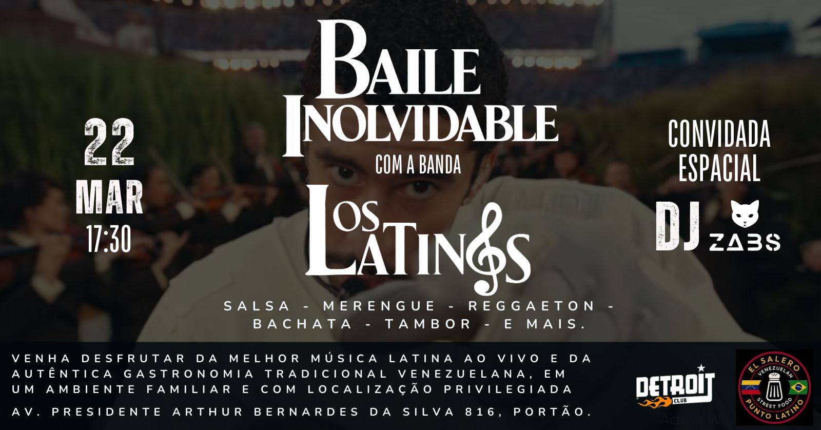 Baile Inolvidable, com a Banda Los Latinos