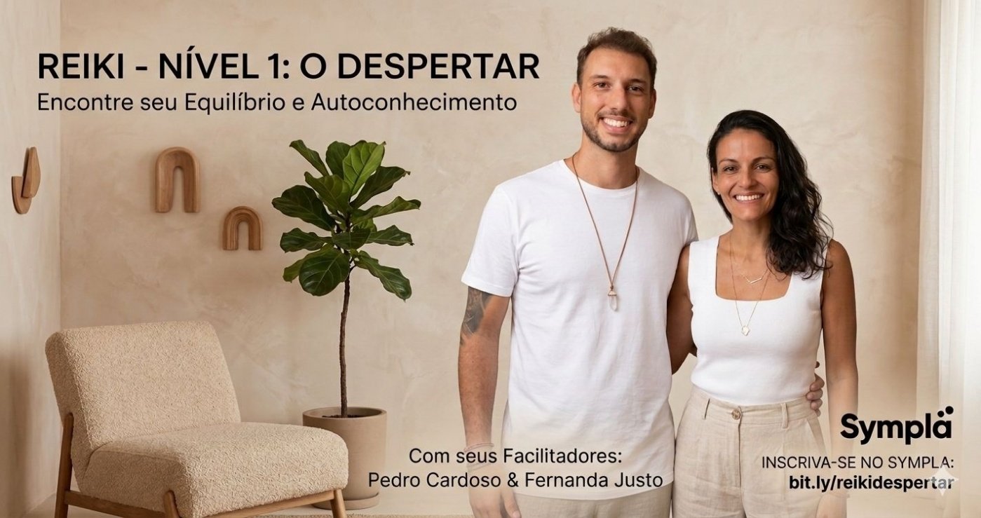 Iniciação de Reiki Nível 1 - Rio de Janeiro - 21/03/26