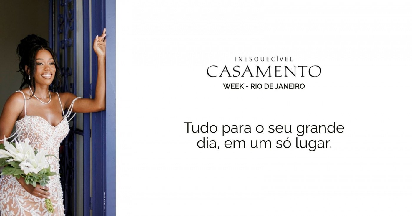 Exposição para noivos - Inesquecível Casamento Week 2026 | Rio de Janeiro