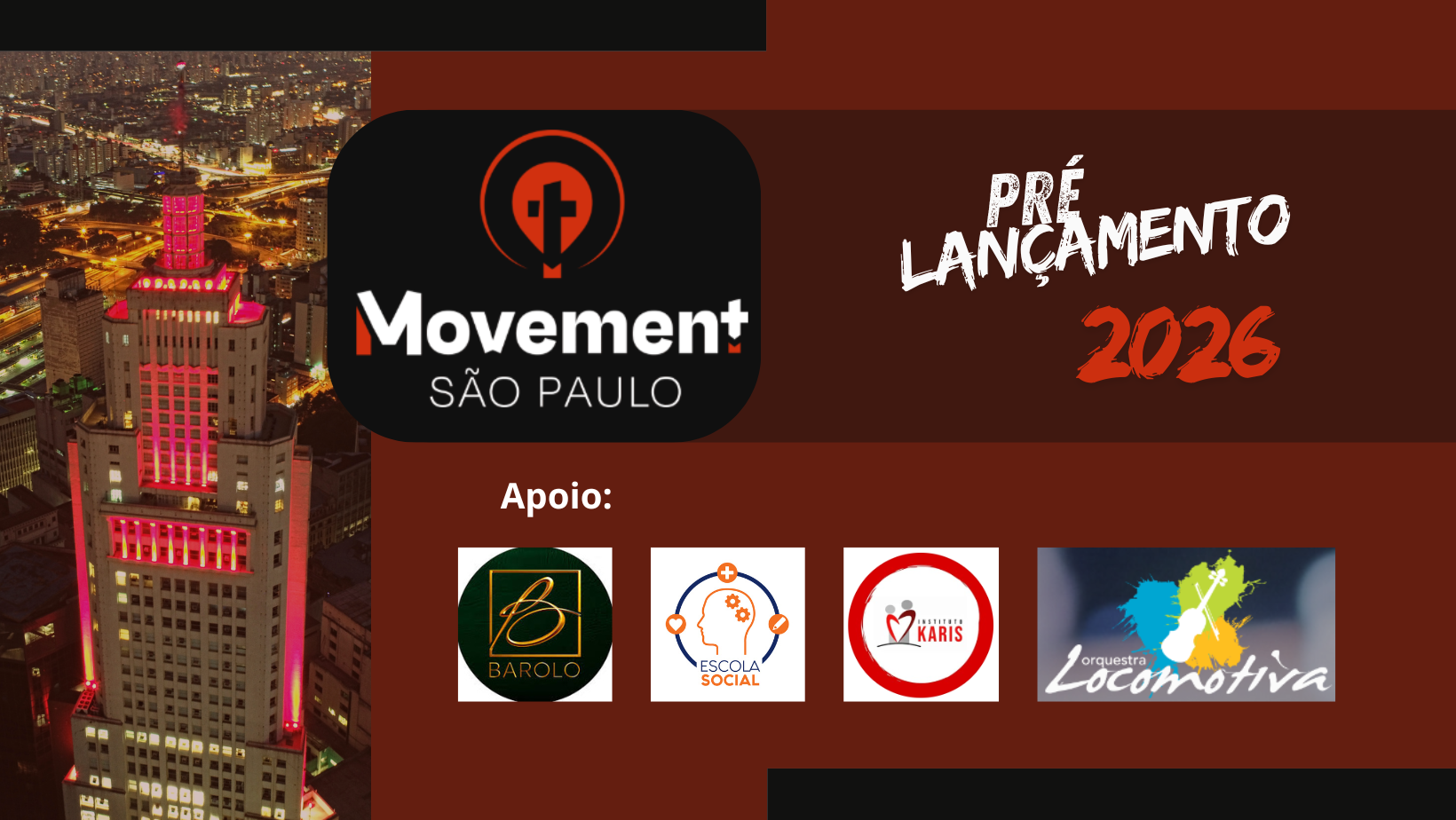 Pré-lançamento do Movement Day SP 2026 - Barueri, SP