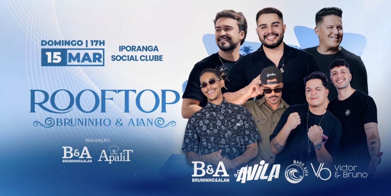 ROOFTOP BRUNINHO E ALAN - Sete Lagoas, MG