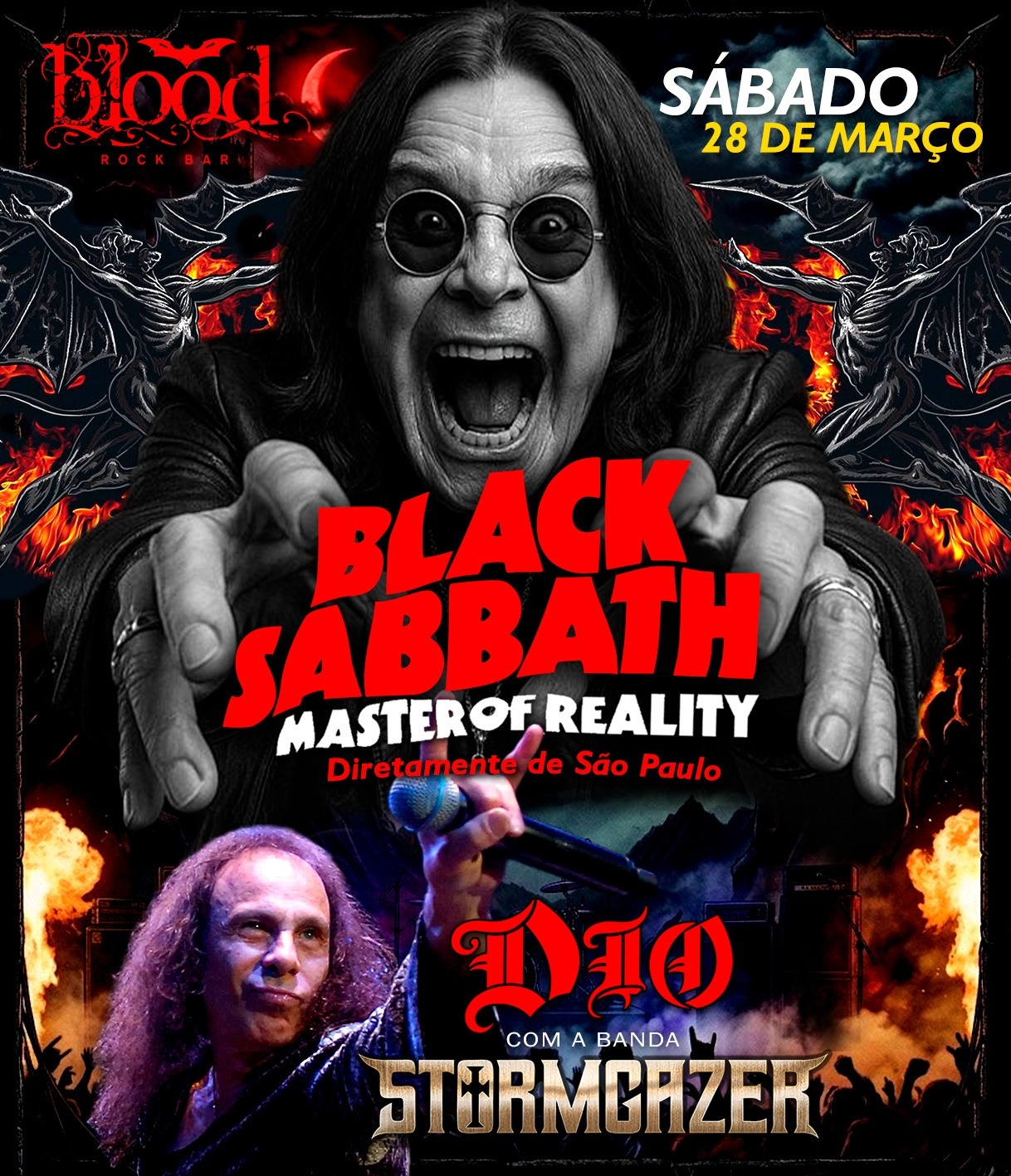 Sabbath Cover oficial em Curitiba