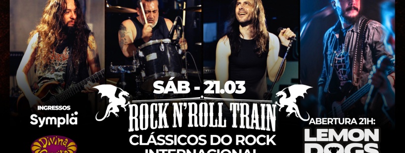 Rock N' Roll Train - Clássicos do rock em Porto Alegre - Sympla