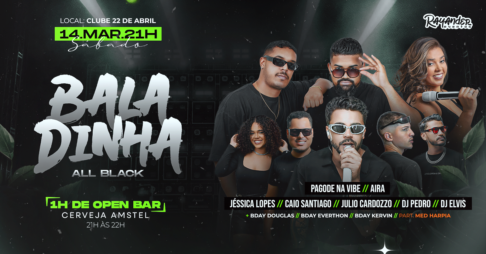 BALADINHA ALL BLACK - PORTO SEGURO - Porto Seguro, BA